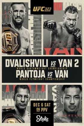 UFC 323: Dvalishvili Đối Đầu Yan 2